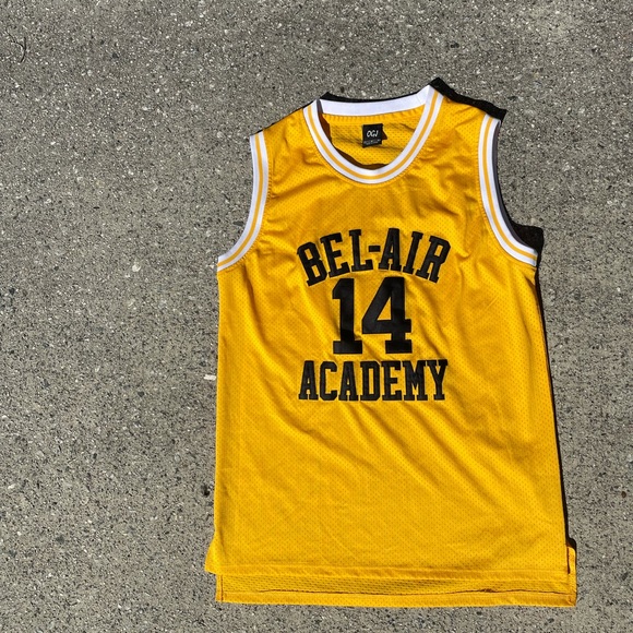 og jerseys Shirts Retro Fresh Prince Of Bel Air Basketball Jersey